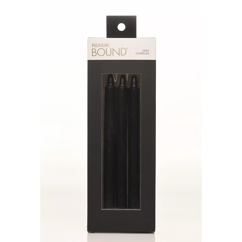 Multi-Pack Pleasure Bound Dark Drippers Fetish Drip Candles - 3 Pack