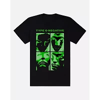 Type O Negative Warped Faces T Shirt