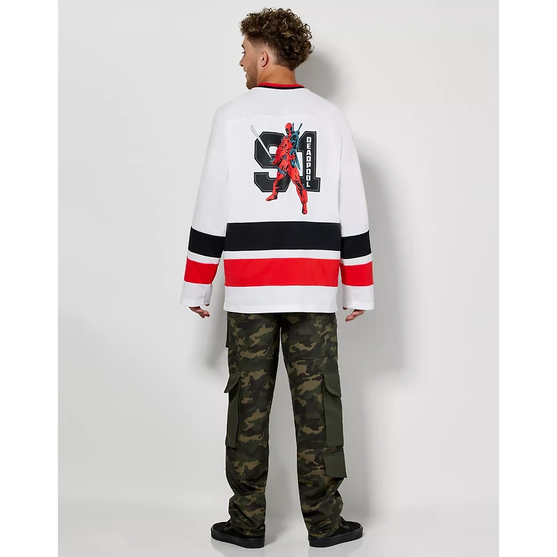 Deadpool Hockey Jersey - Marvel