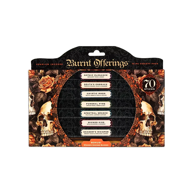 Burnt Offerings Incense Variety Pack - 70 Count