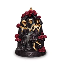 Gothic Rose Temptress Backflow Incense Burner
