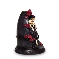Gothic Rose Temptress Backflow Incense Burner