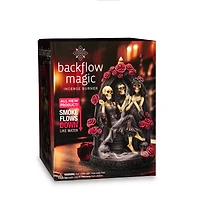 Gothic Rose Temptress Backflow Incense Burner