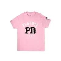 Playboy Pink Collegiate T Shirt