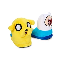 Finn and Jake Plush Slippers - Adventure Time