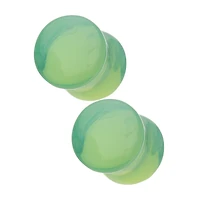 Green Opalite Stone Plugs