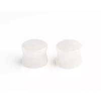 Milky Quartz Stone Plugs