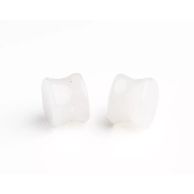 Milky Quartz Stone Plugs