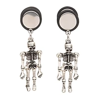 Skeleton Dangle Fake Plugs - 18 Gauge