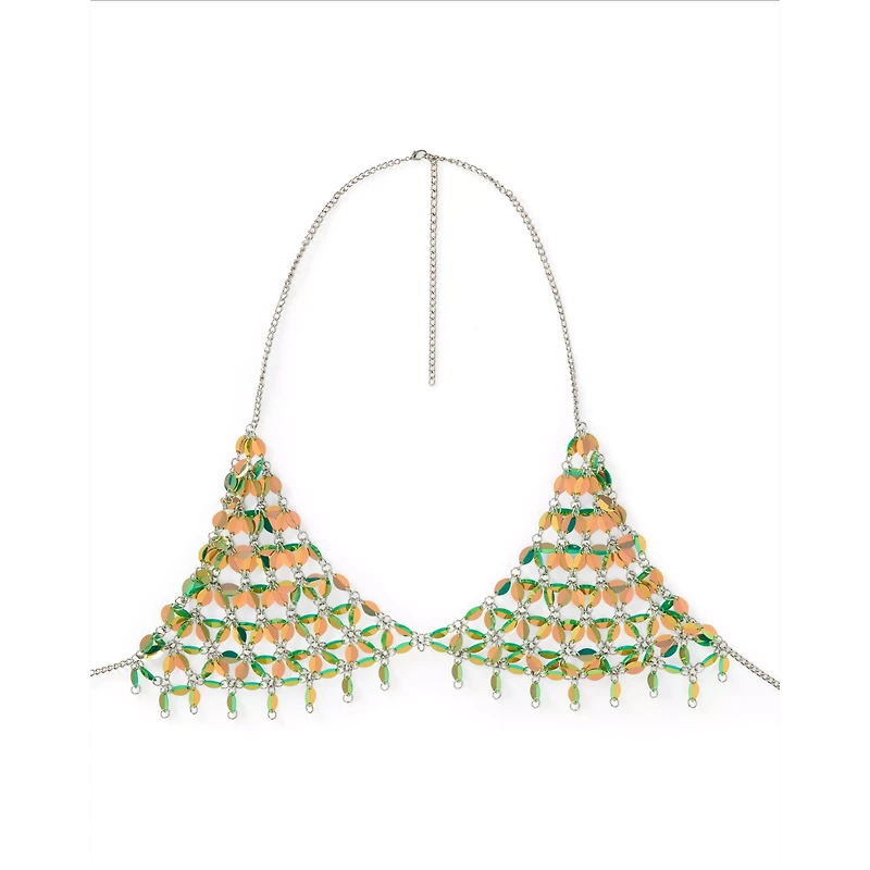 Sequin Chain Bralette