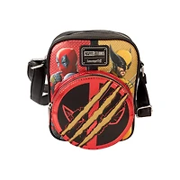 Loungefly Deadpool & Wolverine Crossbody Bag