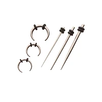 Multi-Pack Silver Tapers and Pinchers - 6 Pack