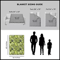 Oogie Boogie's Little Henchmen Fleece Blanket - The Nightmare Before Christmas