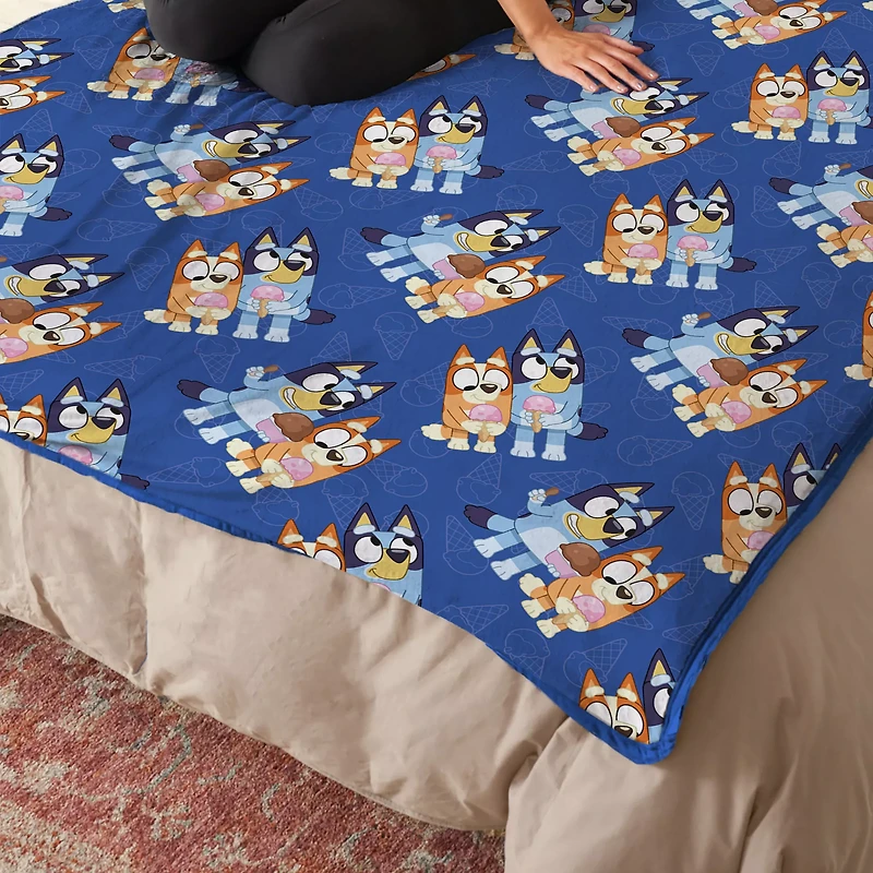 Bluey and Bingo Fleece Blanket