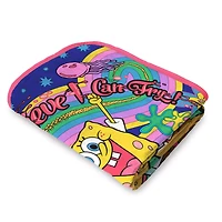 Krabby Patty Throw Blanket - Spongebob Squarepants