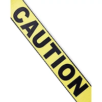 Buckle-Down Caution Tape Seatbelt Belt
