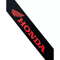 Buckle-Down Black and Red Honda Moto Seatbelt Belt