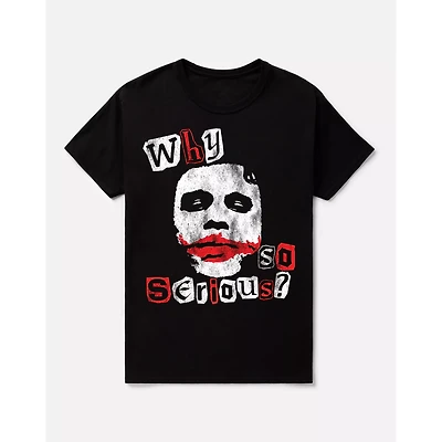 Why So Serious Joker T Shirt - The Dark Knight