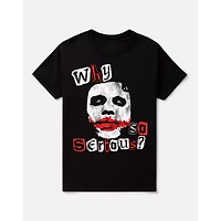 Why So Serious Joker T Shirt - The Dark Knight