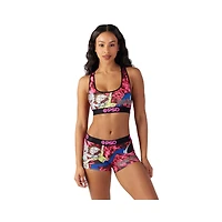 PSD Rick and Morty Pink Sports Bra