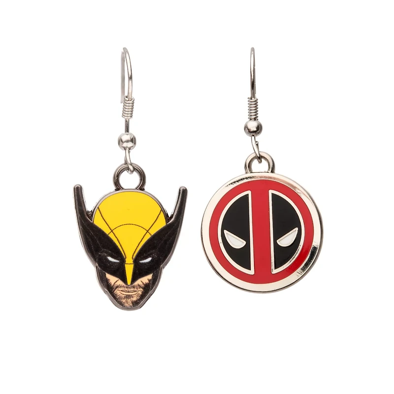 Deadpool and Wolverine Dangle Earrings - Marvel