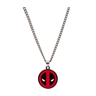 Deadpool Mask Pendant Chain Necklace