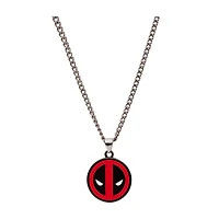 Deadpool Mask Pendant Chain Necklace