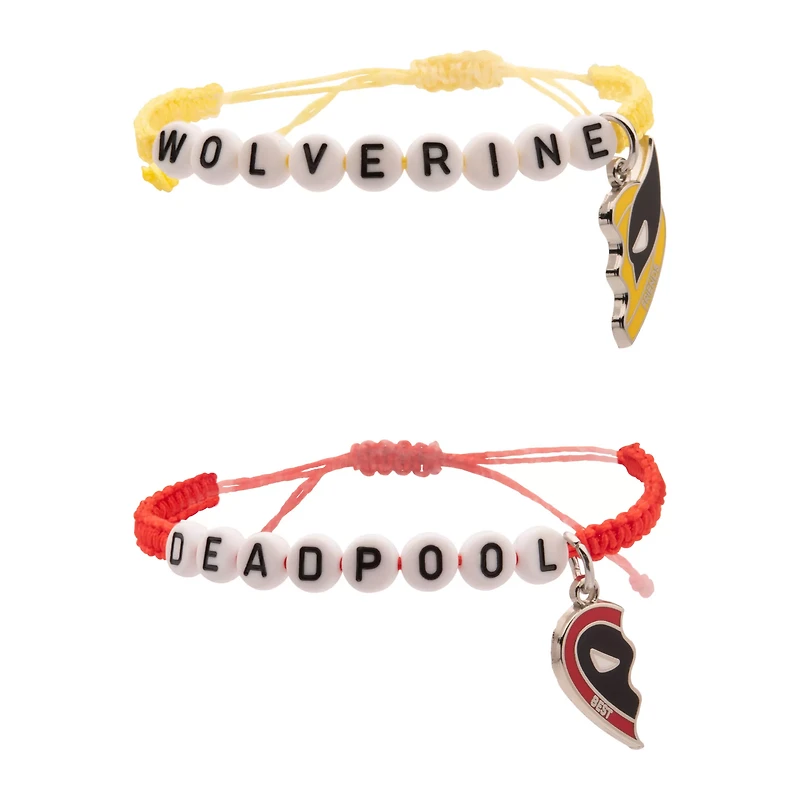 Deadpool x Wolverine Friendship Bracelets