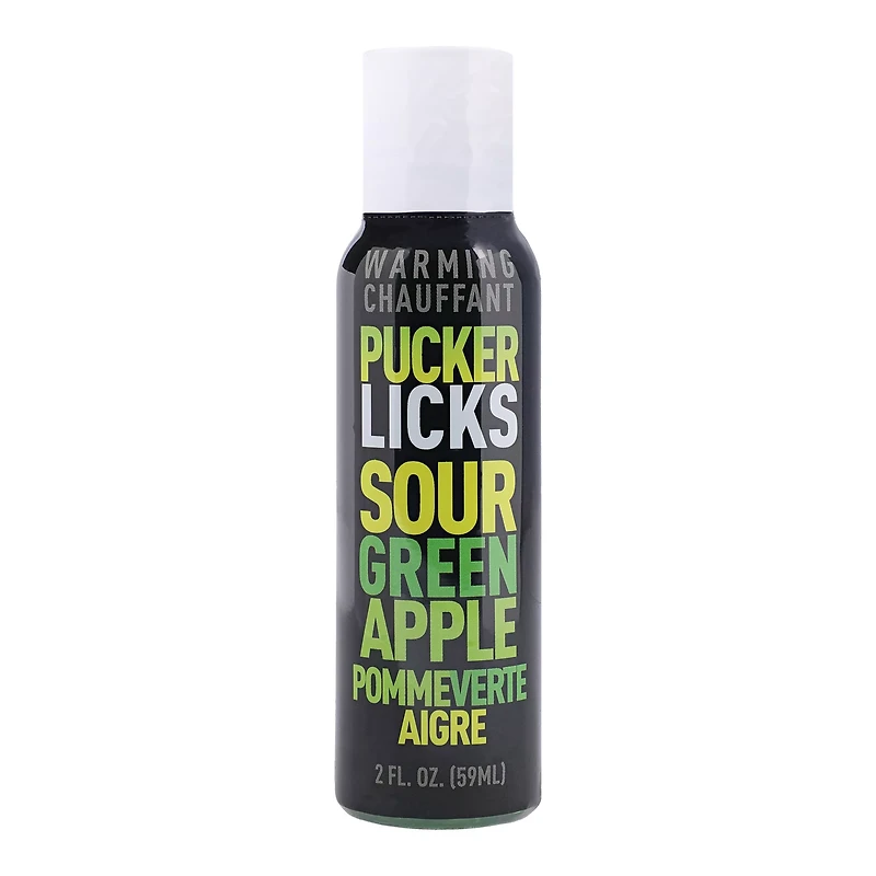Warming Sour Green Apple Flavored Glide - 2 oz.