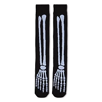 Skeleton Knee High Socks