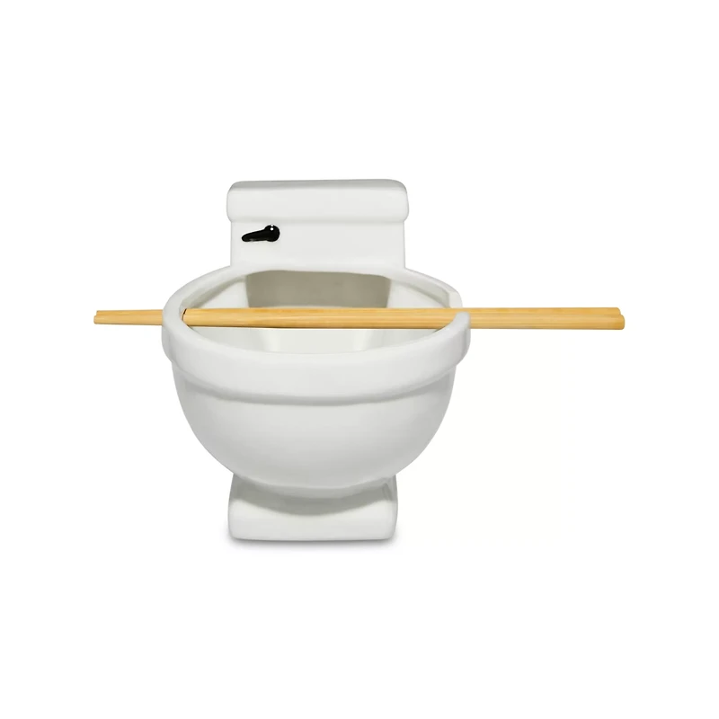 Toilet Bowl with Chopsticks - 26 oz.