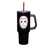 Jason Voorhees Mask Travel Tumbler - 40 oz. - Friday the 13th