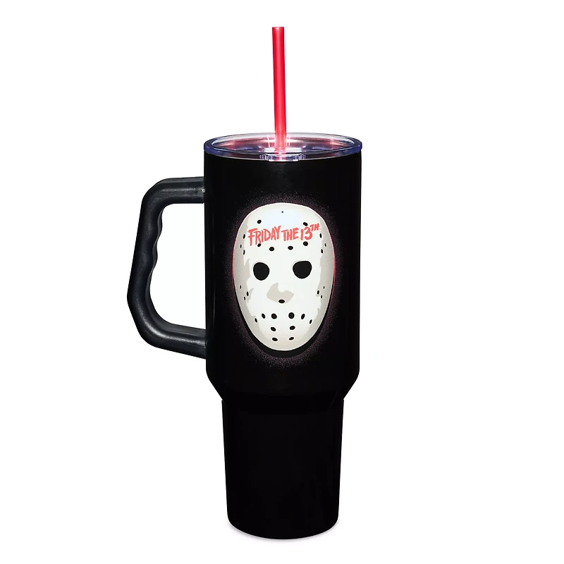 Jason Voorhees Mask Travel Tumbler - 40 oz. - Friday the 13th