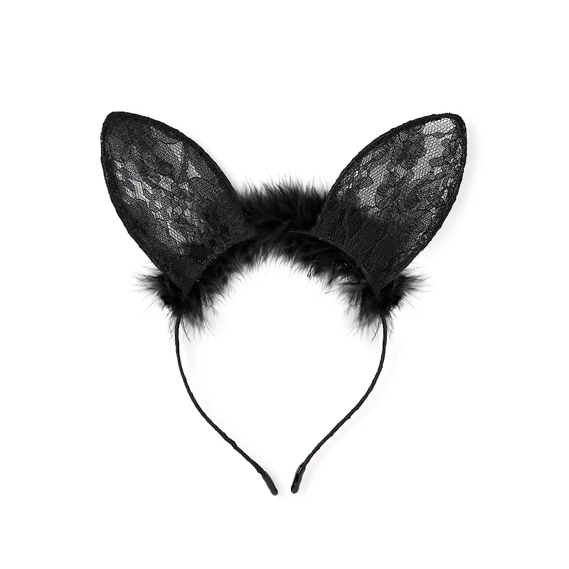Furry Cat Ears Headband