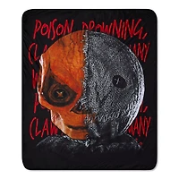 Split Face Sam Fleece Blanket - Trick 'r Treat