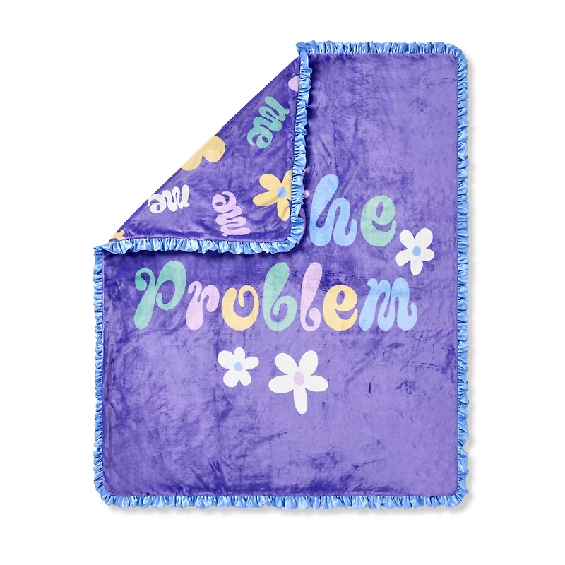 I'm the Problem Double-Sided Fleece Blanket