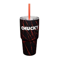 Chucky Wanna Play Cup with Straw - 30 oz.