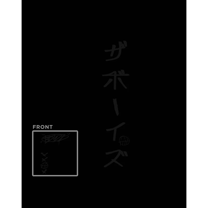 Black The Boys Logo T Shirt