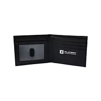 Black Playboy Logo Pattern Bifold Wallet