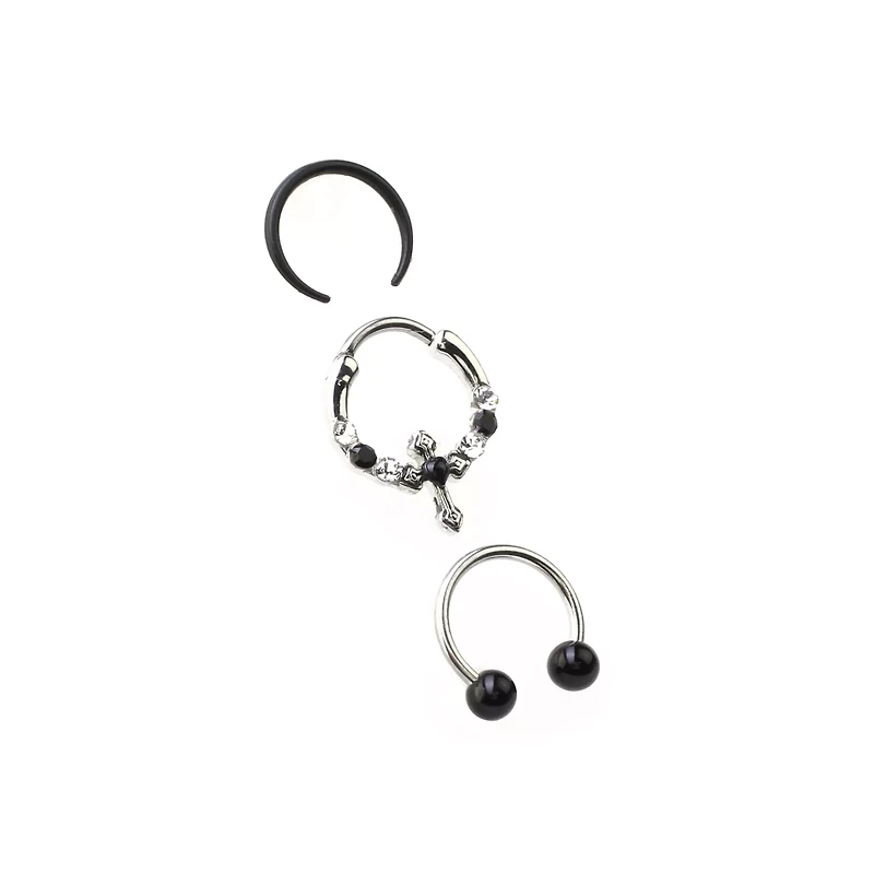 Multi-Pack Cross Hinge Hoops 3 Pack - 16 Gauge