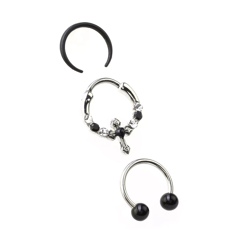 Multi-Pack Cross Hinge Hoops 3 Pack - 16 Gauge