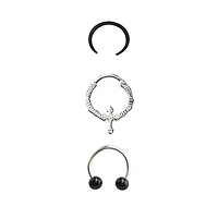 Multi-Pack Cross Hinge Hoops 3 Pack - 16 Gauge