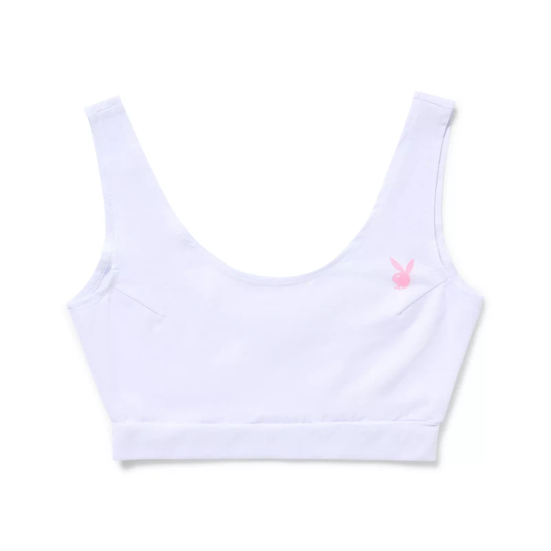 Playboy Bunny Pink and White Tank Top Shorts Set