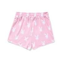 Playboy Bunny Pink and White Tank Top Shorts Set