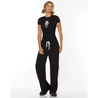Ghost Face Rhinestone Baby T Shirt