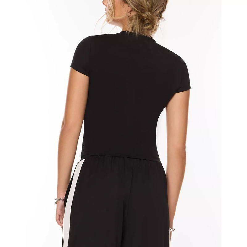 Ghost Face Rhinestone Baby T Shirt