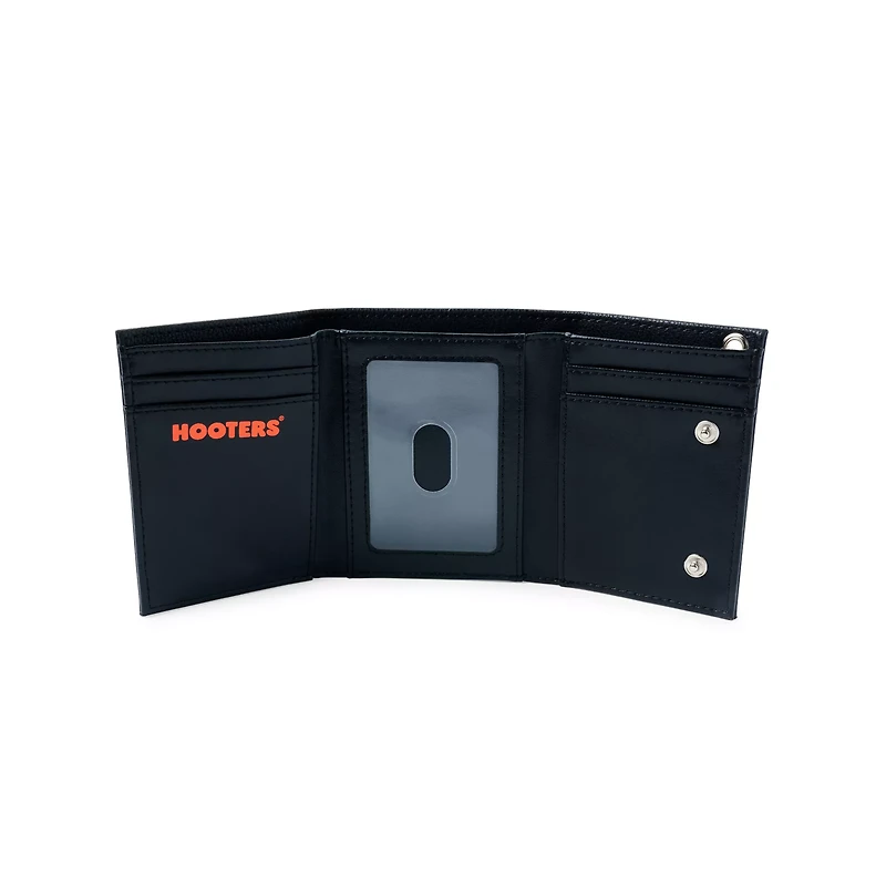 Hooters Racing Trifold Chain Wallet