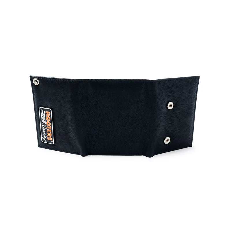 Hooters Racing Trifold Chain Wallet