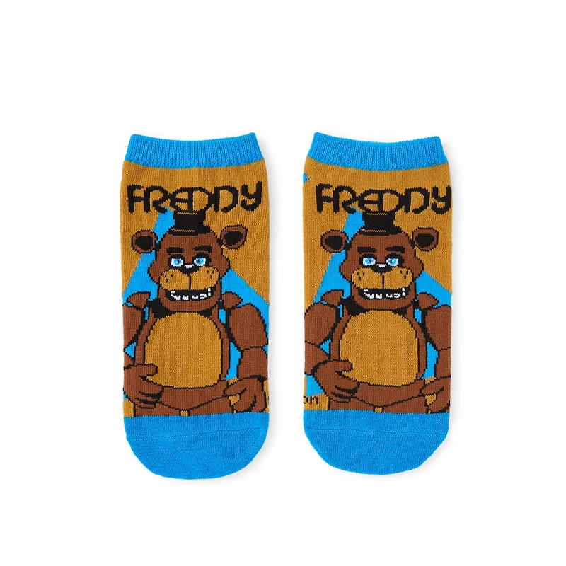 Multi-Pack Five Nights at Freddy's Party Ankle Socks - 5 Pair