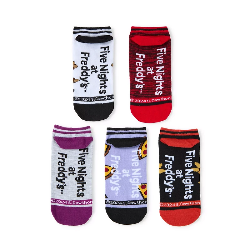 Freddy Bonnie and Chica No Show Socks - Five Nights at Freddy's